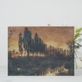 Landelijk landschap in Beieren (Duitsland) Kaart (Staand voorkant)