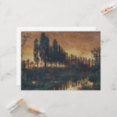 Landelijk landschap in Beieren (Duitsland) Kaart (Voorkant / Achterkant in situ)