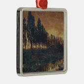 Landelijk landschap in Beieren (Duitsland) Metalen Ornament (Rechts)
