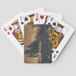 Landelijk landschap in Beieren (Duitsland) Pokerkaarten