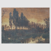 Landelijk landschap in Beieren (Duitsland) Tissuepapier (Voorkant)