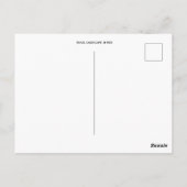 Landelijk landschap in mei briefkaart (Achterkant)