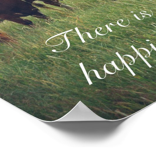 Landelijk landschap met koeien poster (Hoek)