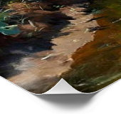 Landelijk landschap, Peder Mørk Mønsted Perfect Poster (Hoek)