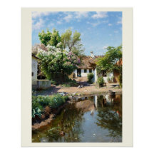 Landelijk landschap, Peder Mørk Mønsted