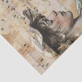 Landelijk leven Boerderij Meisje Decoupage Tissuepapier (Detail)