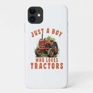 Landelijk leven Jongen die van tractoren houdt Case-Mate iPhone Case