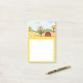 Landelijk leven post-it® notes (Op bureau)
