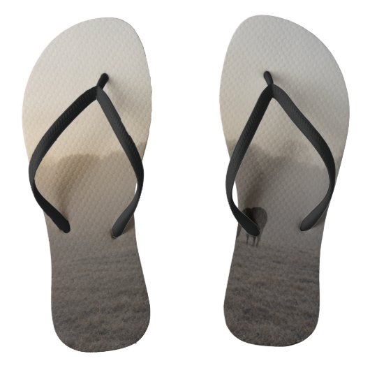 Landelijk ochtendgloren teenslippers (Voetbed)