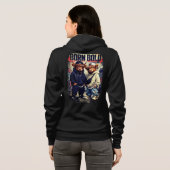Landelijk opgegroeid, stadse cool - hoodie (Achterkant volledig)