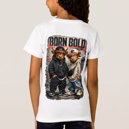 Landelijk opgegroeid, stadse cool - t-shirt (Achterkant)