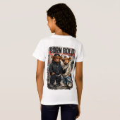Landelijk opgegroeid, stadse cool - t-shirt (Achterkant volledig)