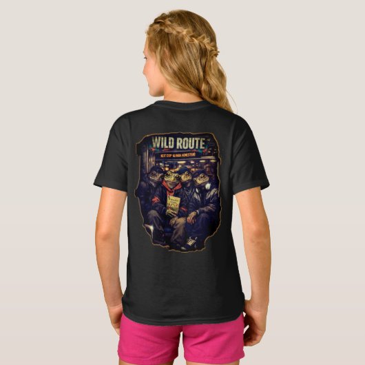 Landelijk opgegroeid, stadse cool - t-shirt (Achterkant volledig)