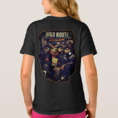 Landelijk opgegroeid, stadse cool - t-shirt (Achterkant)
