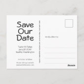 Landelijk | Oud Hout | Bruin Briefkaart (Achterkant)