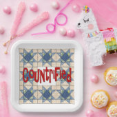 landelijk papieren bordje (Feest)