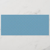 Landelijk picknick Zonnebloemen Rustieke Bruiloft  Save The Date (Achterkant)