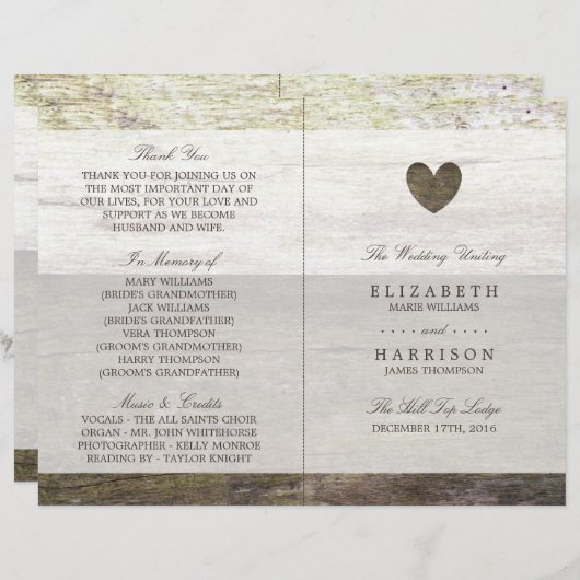 Landelijk programma voor houtwuwen (Voorkant / Achterkant)