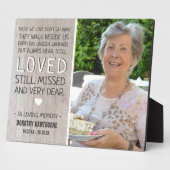 Landelijk robuust hout | Fotobord als herinnering Fotoplaat (Zijkant)