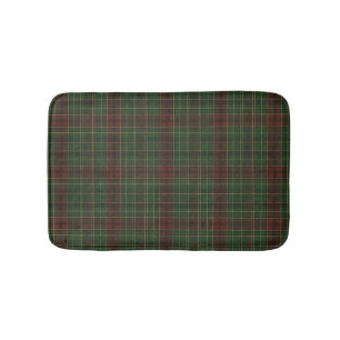 Landelijk, robuust outdoor rood/groen ruitjespatro badmat
