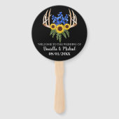 Landelijk Roesti Antlers Weddenschappen Programma Handwaaier (Voorkant)