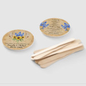 Landelijk Roesti Antlers Weddenschappen Programma Handwaaier (Niet-gemonteerd)