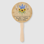 Landelijk Roesti Antlers Weddenschappen Programma Handwaaier (Voorkant)