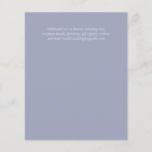 Landelijk roestig foto gesneden hart monogram trou (Achterkant)