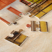 Landelijk - Schuur - Op het veld Legpuzzel (Zijkant)
