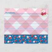 Landelijk Shabby Chic Bloem- en Streepmotief Perso (Achterkant)