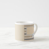 Landelijk , trouwen espresso kop (Voorkant rechts)