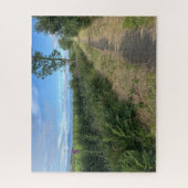 Landelijk voetpad op het eiland Bute Schotland op Legpuzzel (Verticaal)