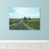 Landelijk Weg Muur Canvas Kunst (Insitu (Houten vloer))