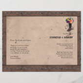 Landelijk Western-Barbed Wire Weddenprogramma (Voorkant)