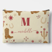 Landelijk Westers Handgetekend Patroon Monogram Sc Etui (Voorkant)