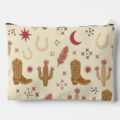 Landelijk Westers Handgetekend Patroon Monogram Sc Etui (Achterkant)