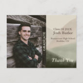 Landelijke Afstudeer Uitnodiging en Bedankt (Voorkant)