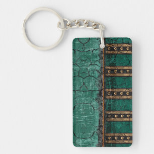 Landelijke Antieke Oude Renaissance Foliant 1 Sleutelhanger