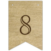 Landelijke Barn Sunflower Weddenschap Datum Vlaggetjes (Derde vlag)