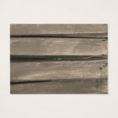 Landelijke Barn Wood Flowers Weddenschap liefdadig Visitekaartjes (Achterkant)