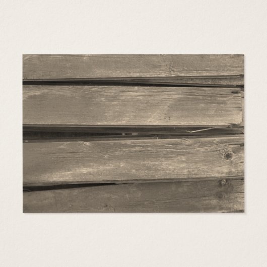 Landelijke Barn Wood Flowers Weddenschap liefdadig Visitekaartjes (Achterkant)