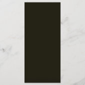 Landelijke bergmenukaarten menu (Achterkant)