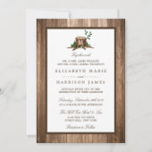 Landelijke bijtende monogrammen en houtwuwingen kaart (Voorkant)