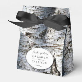 Landelijke bijtende vogelboom bedankdoosjes