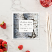 Landelijke bijtende vogelboom servet (Insitu)