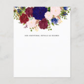 Landelijke blauwe bruinroze roze bruinbruine bruin (Achterkant)