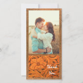 Landelijke Bloem Country Western Bedankt (Voorkant)