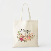 Landelijke bloemen bruidsmeisje Persoonlijk, Welko Tote Bag (Voorkant)
