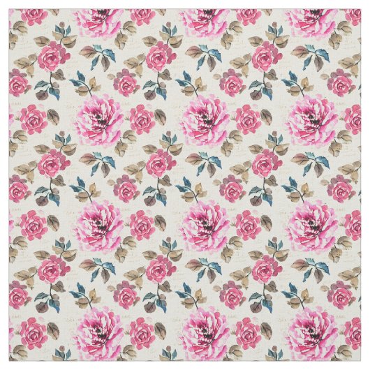 Landelijke Bloemen Stof (Swatch)