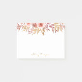 Landelijke bloemenaam toevoegen post-it® notes (Voorkant)